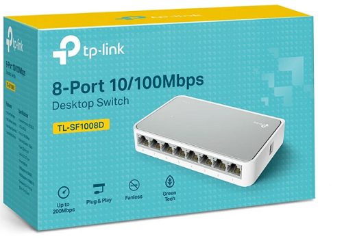 Switch TP-Link TL-SF1008D 8-Port
